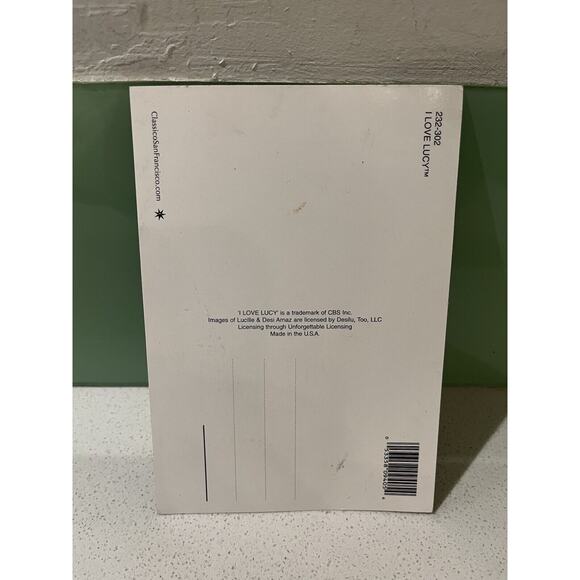 I Love Lucy Lucille Ball Official Poster Postcard - Picture 2 of 3